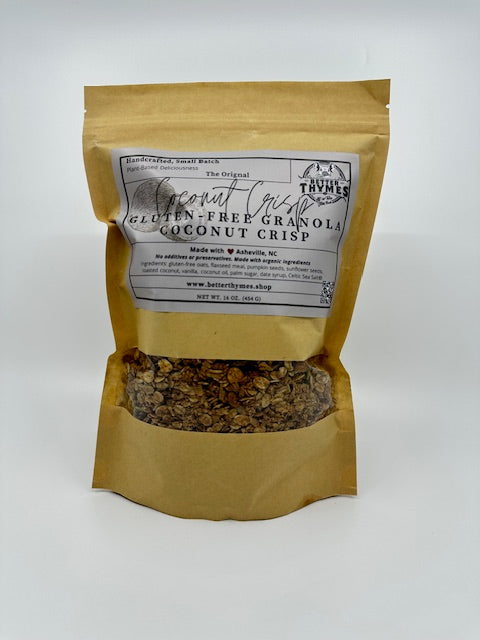 Coconut Crisp Gluten Free Granola