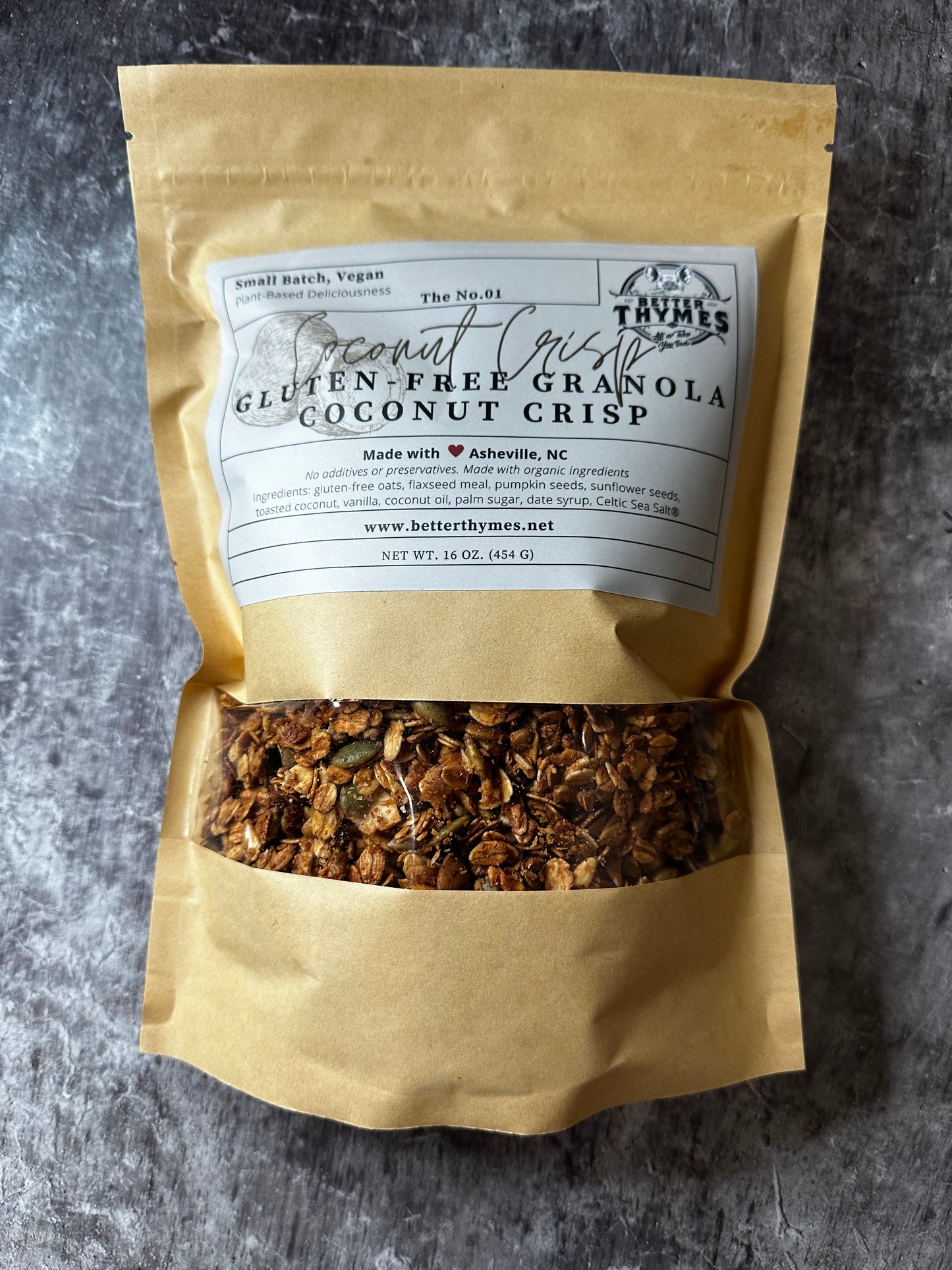 Coconut Crisp Gluten Free Granola